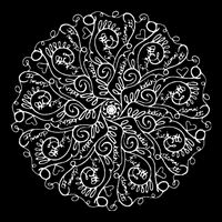 Curse Word Mandala Graphic Impact Tech Backpack