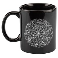 Curse Word Mandala Graphic 11oz C Handle Ceramic Mug