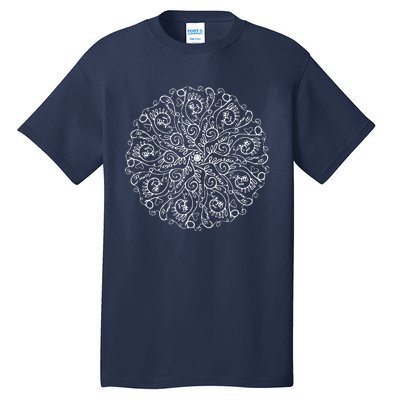 Curse Word Mandala Graphic Tall T-Shirt