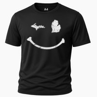 Cute Winking Michigan Mi Native Michigander Gift Cooling Performance Crew T-Shirt