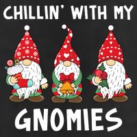 Chillin With My Gnomies Christmas Holiday 11oz C Handle Ceramic Mug