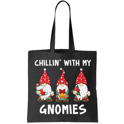 Chillin With My Gnomies Christmas Holiday Bag