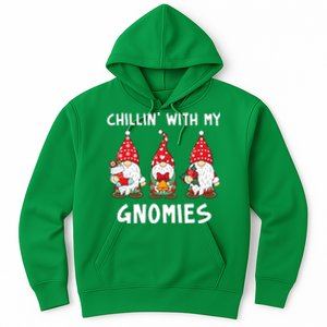 Chillin With My Gnomies Christmas Holiday Hoodie