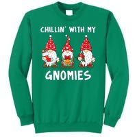 Chillin With My Gnomies Christmas Holiday Sweatshirt