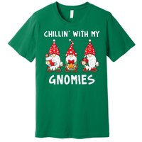 Chillin With My Gnomies Christmas Holiday Premium T-Shirt