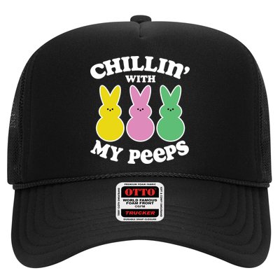 Chillin With My Peeps Trucker Hat