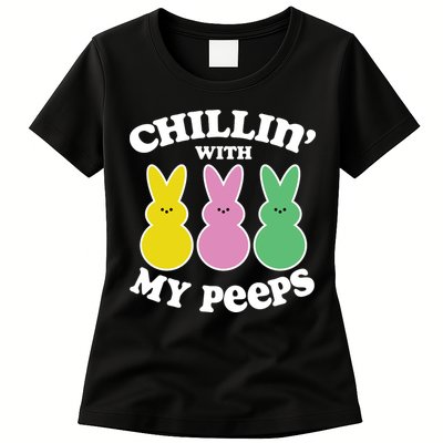 Chillin With My Peeps Womens T-Shirt