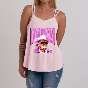 Cowboy Western Make America Great Pink Women's Strappy Tank