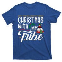 Christmas With My Tribe Red Plaid Family Matching Outfit Gift T-Shirt