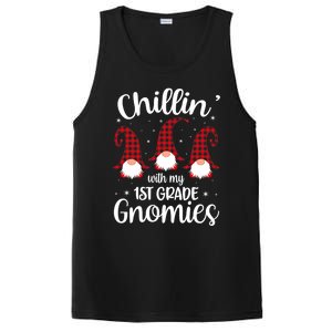 Chillin With My 1st Grade Gnomies Teacher Christmas Gnome Gift PosiCharge Competitor Tank