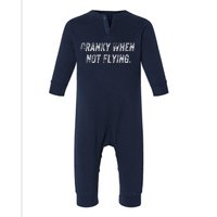 Cranky When Not Flying Infant Fleece One Piece