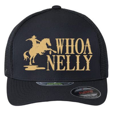 Casual Whoa Nelly Horse Country Flexfit Unipanel Trucker Cap