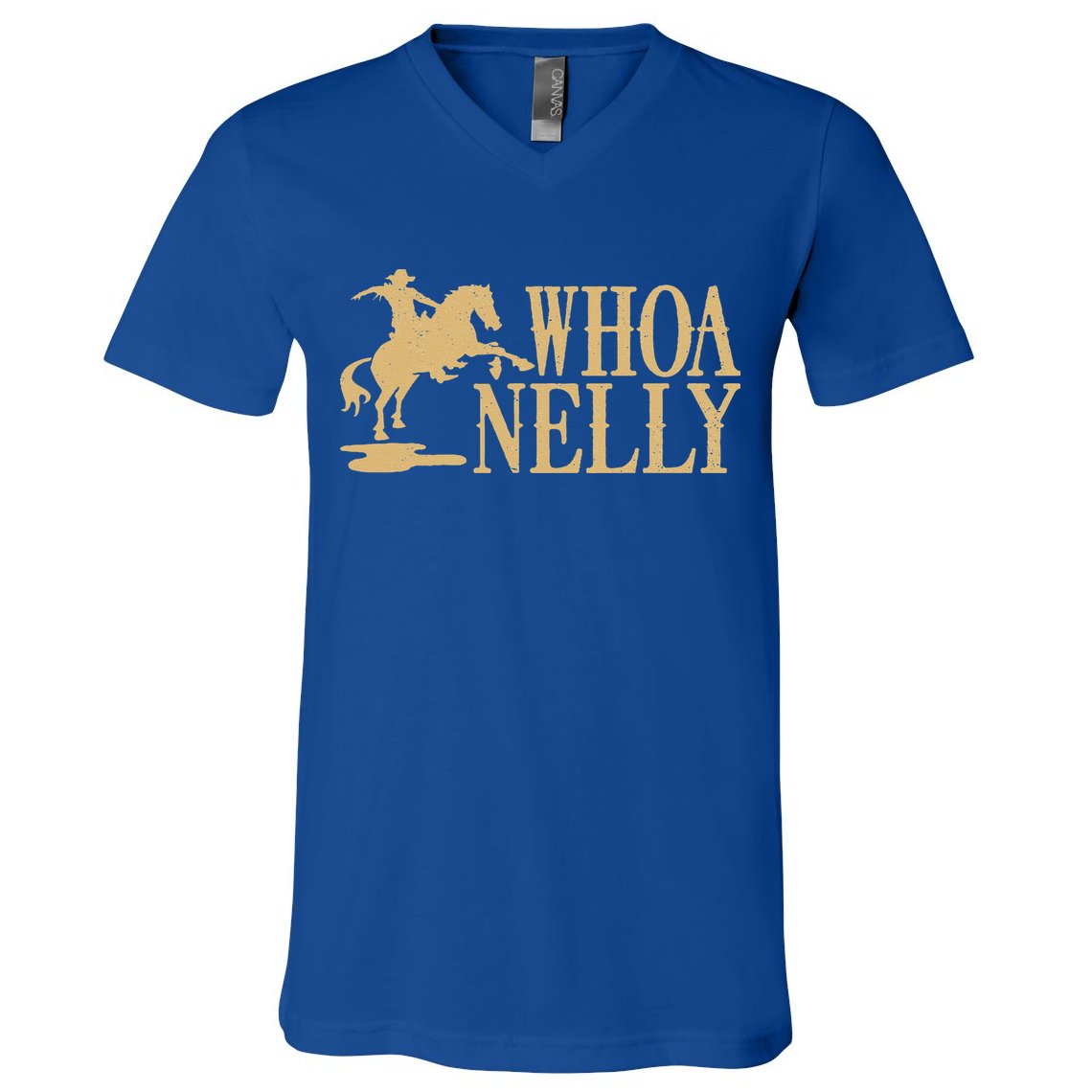 Casual Whoa Nelly Horse Country V-Neck T-Shirt