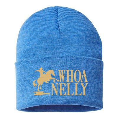 Casual Whoa Nelly Horse Country Sustainable Knit Beanie