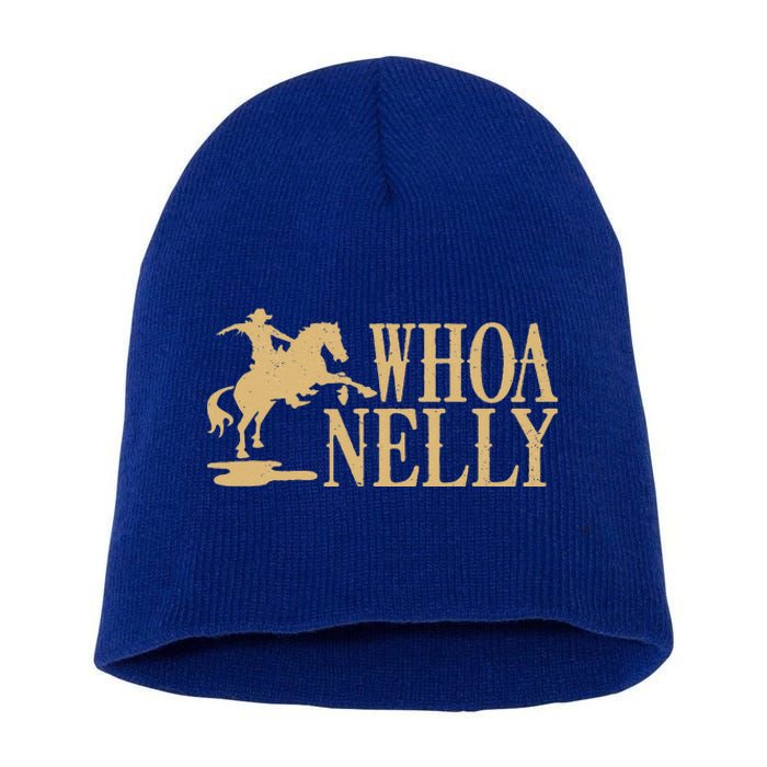 Casual Whoa Nelly Horse Country Short Acrylic Beanie