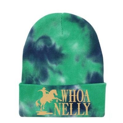 Casual Whoa Nelly Horse Country Tie Dye 12in Knit Beanie