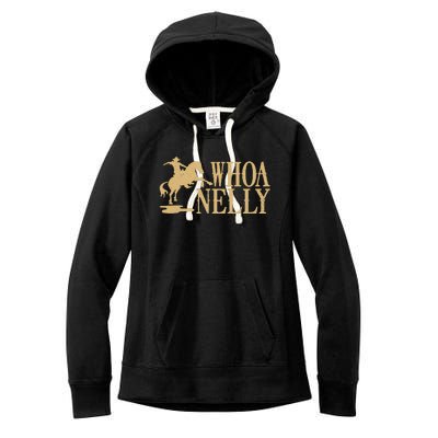 Casual Whoa Nelly Horse Country Graphic Women's Fleece Hoodie