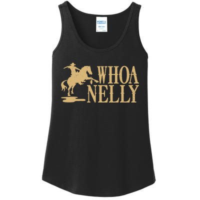 Casual Whoa Nelly Horse Country Graphic Ladies Essential Tank