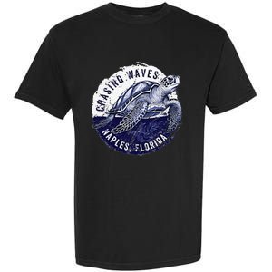 Chasing Waves Naples Florida Garment-Dyed Heavyweight T-Shirt