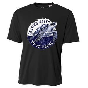 Chasing Waves Naples Florida Cooling Performance Crew T-Shirt