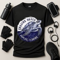 Chasing Waves Naples Florida Cooling Performance Crew T-Shirt