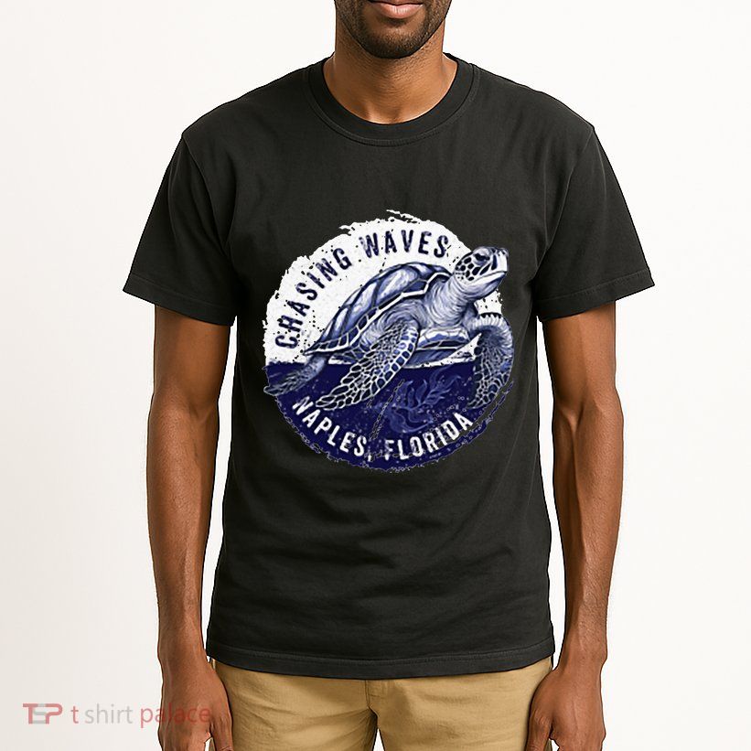 Chasing Waves Naples Florida Tall T-Shirt