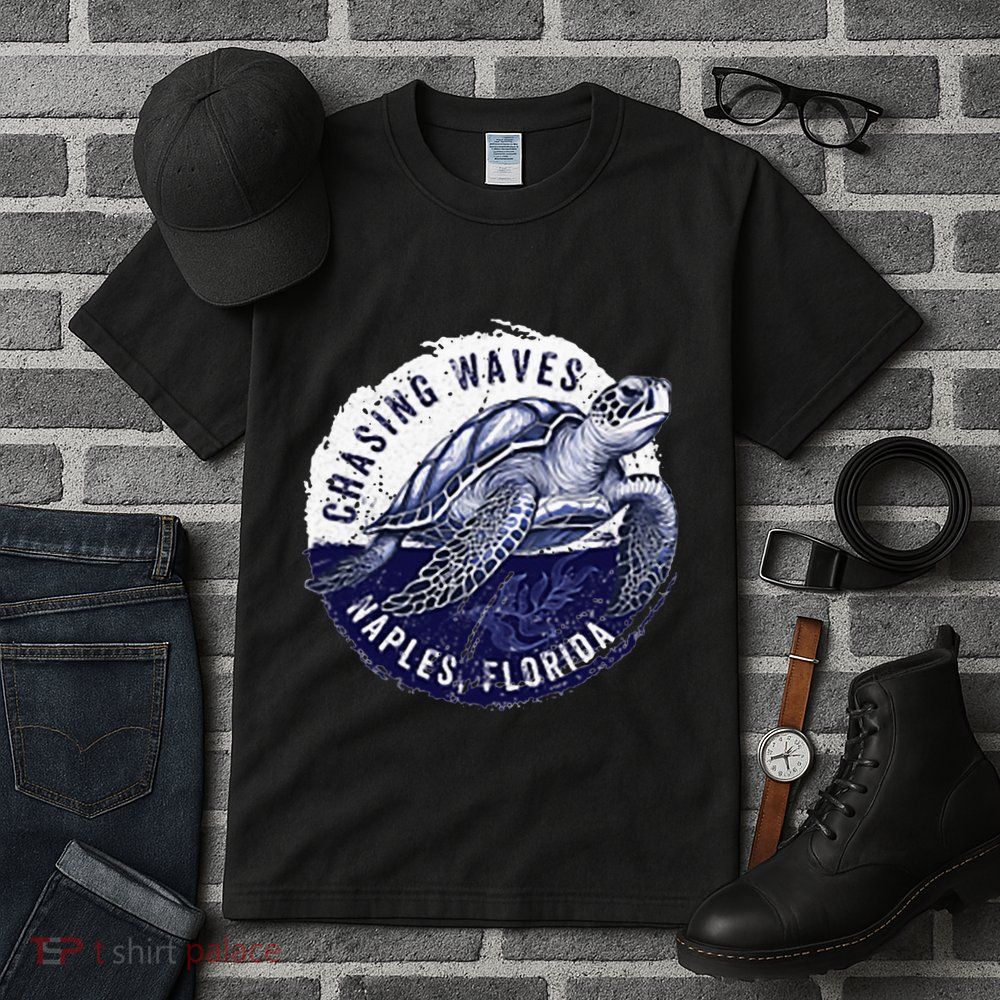 Chasing Waves Naples Florida Tall T-Shirt
