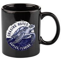 Chasing Waves Naples Florida 11oz C Handle Ceramic Mug