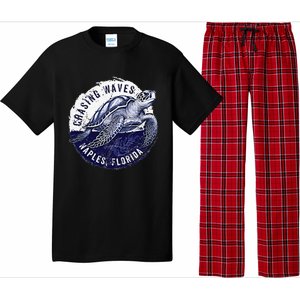 Chasing Waves Naples Florida Pajama Set