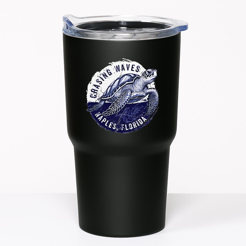 Chasing Waves Naples Florida Tumbler