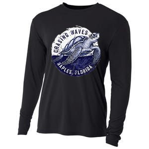 Chasing Waves Naples Florida Cooling Performance Long Sleeve Crew