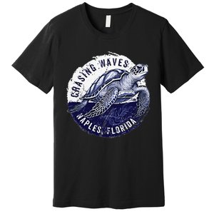 Chasing Waves Naples Florida Premium T-Shirt