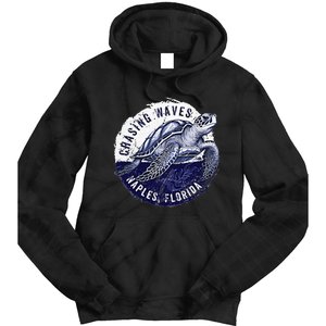 Chasing Waves Naples Florida Tie Dye Hoodie