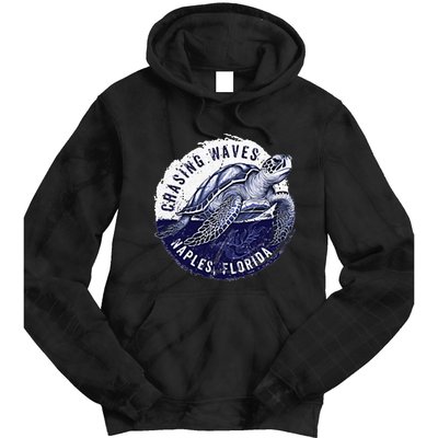 Chasing Waves Naples Florida Tie Dye Hoodie