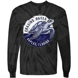 Chasing Waves Naples Florida Tie-Dye Long Sleeve Shirt