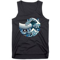 Cute Wave Of Blue Cats For Kamala Funny Gift Tank Top