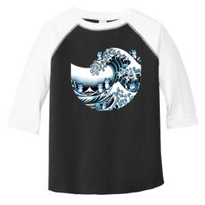 Cute Wave Of Blue Cats For Kamala Funny Toddler Fine Jersey T-Shirt