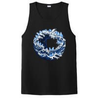 Cute Wave Of Blue Cats For Kamala PosiCharge Competitor Tank