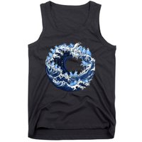 Cute Wave Of Blue Cats For Kamala Tank Top