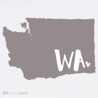 Cute Washington Outline Gift From Wa Long Sleeve Shirt