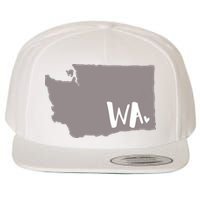 Cute Washington Outline Gift From Wa Wool Snapback Cap