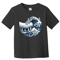 Cute Wave Of Blue Cats Blue Cats Wave Toddler T-Shirt