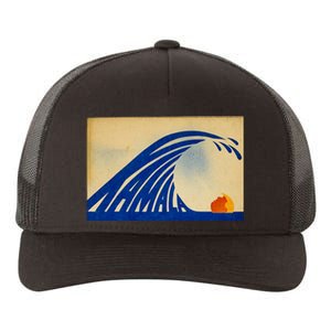 Cute Wave Of Blue Wave Kamala For Kamala Funny Trump Yupoong Adult 5-Panel Trucker Hat