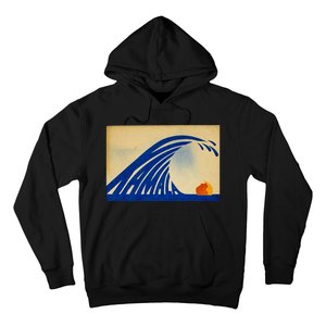 Cute Wave Of Blue Wave Kamala For Kamala Funny Trump Hoodie