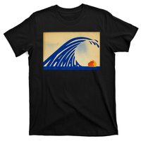 Cute Wave Of Blue Wave Kamala For Kamala Funny Trump T-Shirt