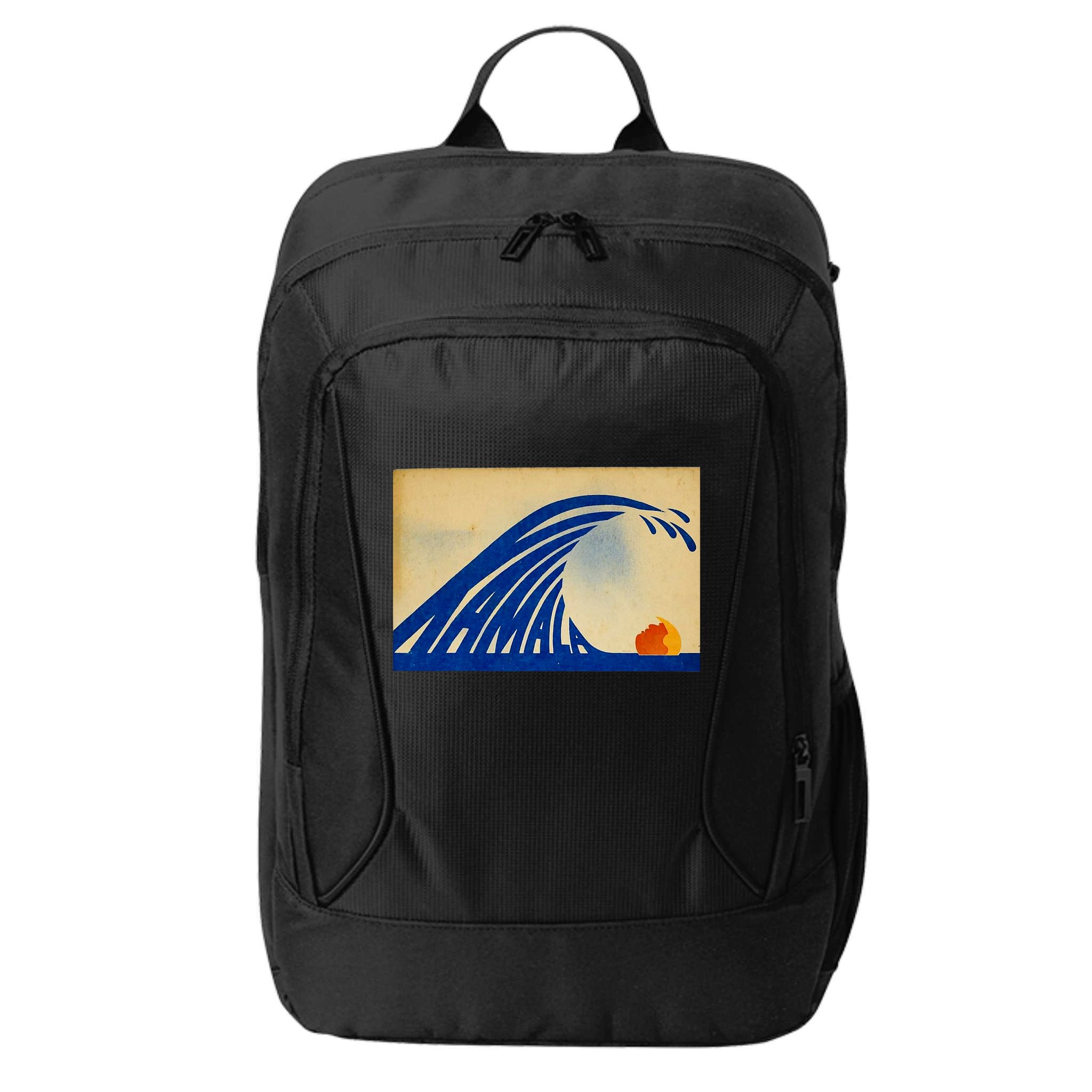 Cute Wave Of Blue Wave Kamala For Kamala Funny Trump City Backpack