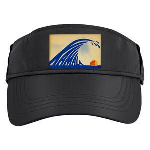 Cute Wave Of Blue Wave Kamala For Kamala Funny Trump Adult Drive Performance Visor