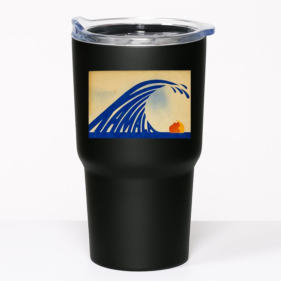 Cute Wave Of Blue Wave Kamala For Kamala Funny Trump Tumbler