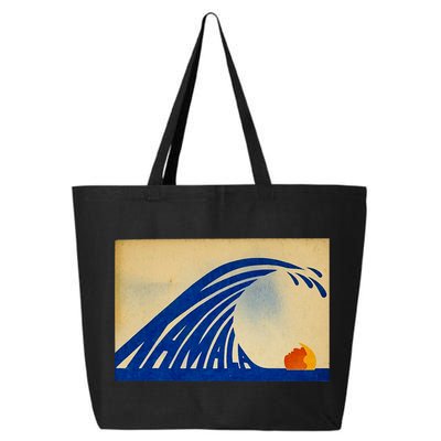 Cute Wave Of Blue Wave Kamala For Kamala Funny Trump 25L Jumbo Tote