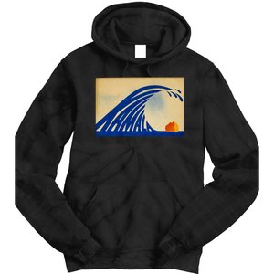 Cute Wave Of Blue Wave Kamala For Kamala Funny Trump Tie Dye Hoodie